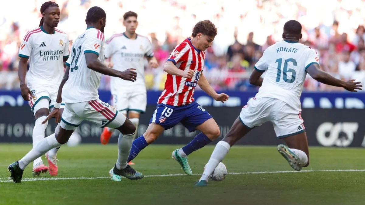 Atletico Madrid Tekuk Real Madrid 2-1 di Laga Sengit La Liga