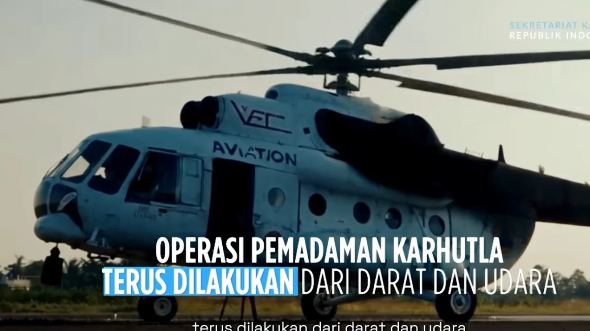 Pemerintah Kerahkan 64 Pesawat dan 54.394 Personel Tangani Karhutla