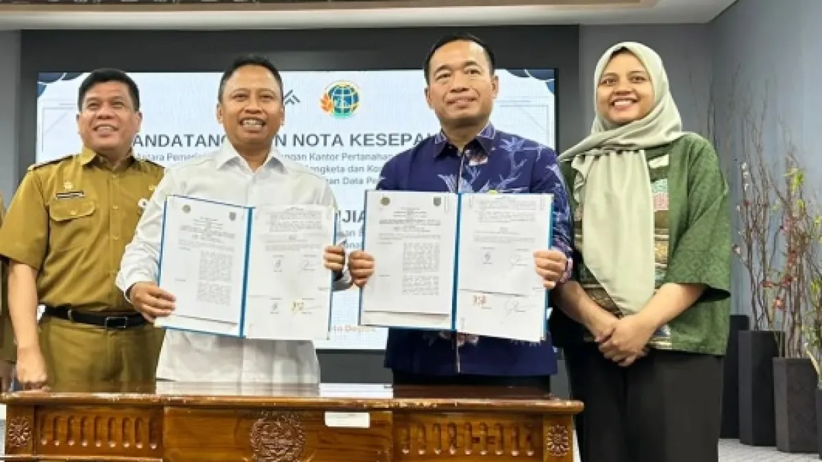 Pemkot Depok dan BPN Perkuat Kerja Sama Pertanahan, Dorong Optimalisasi Pendapatan Daerah