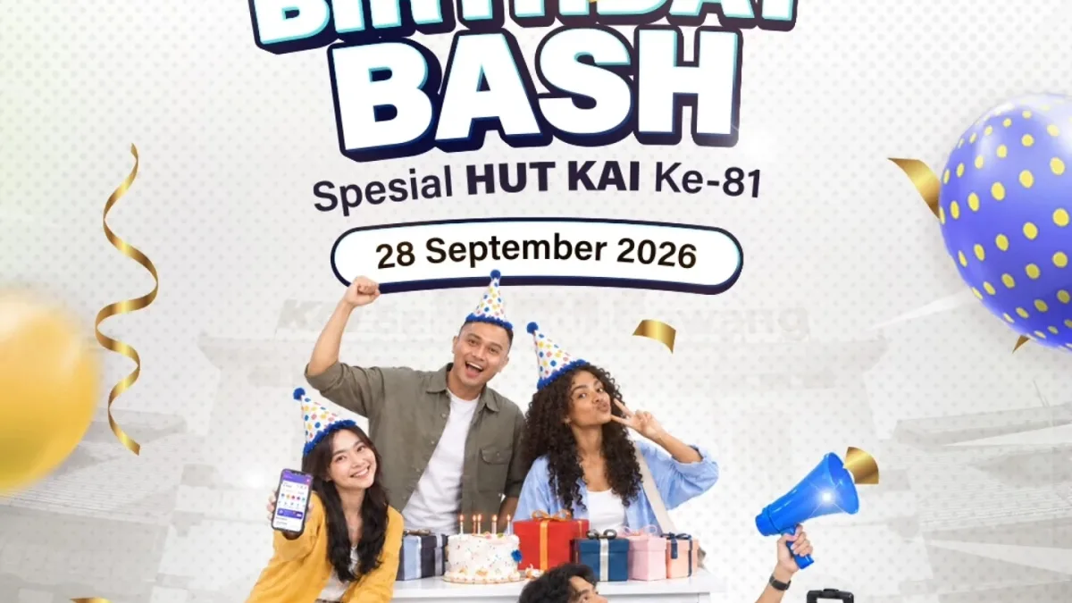Promo Tiket KAI HUT ke-81 Resmi Dibuka Hari Ini! Cek Syarat dan Cara Belinya Biar Nggak Kehabisan