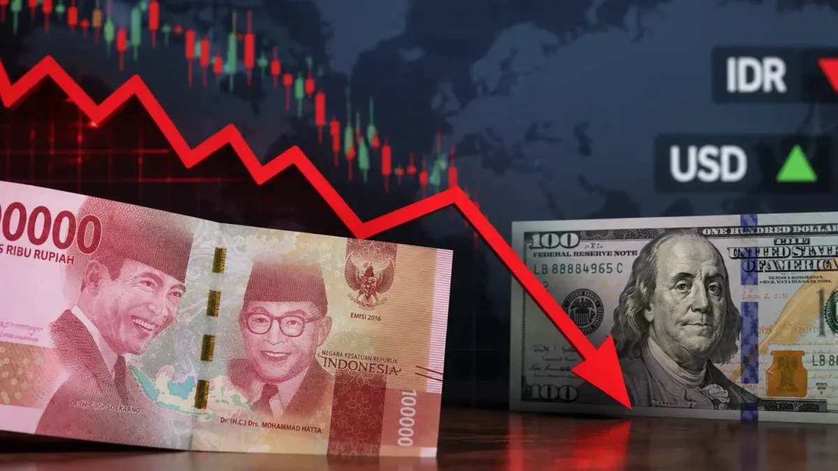 Rupiah Mengawali Oktober di Zona Merah, Ini Deretan Sentimen Penekannya