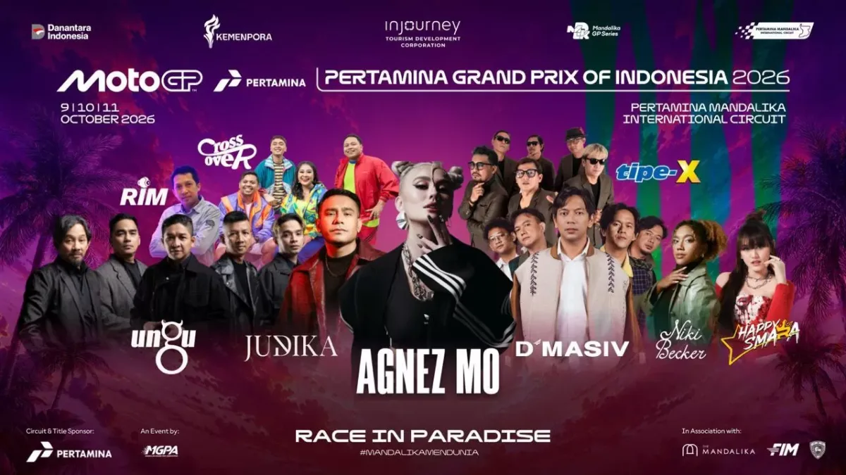 Bukan Cuma Balap, MotoGP Mandalika 2026 Hadirkan Panggung Festival Megah