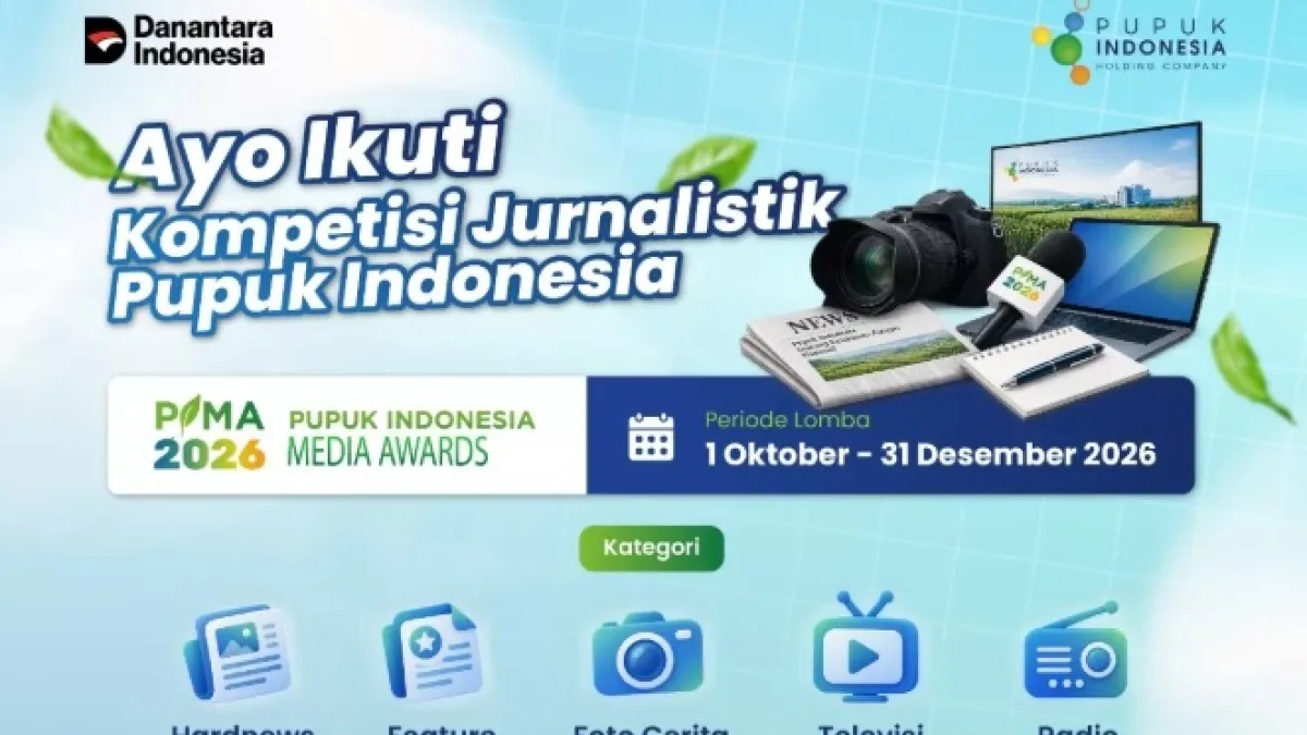 Apresiasi Jurnalis, Pupuk Indonesia Gelar PIMA 2026 Soroti Ketahanan Pangan