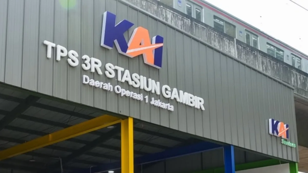 Stasiun Gambir Punya TPS 3R Baru, Bukti Nyata Sampah Tak Berguna Bisa Disulap Jadi Cuan