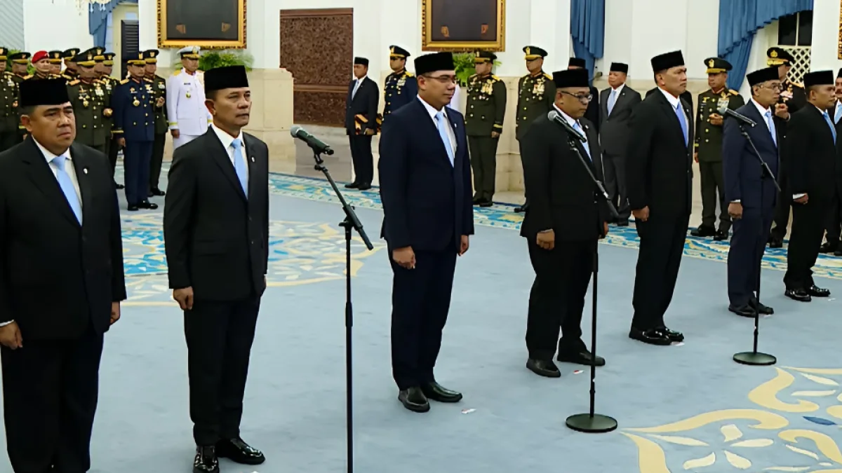 Reshuffle Kabinet Merah Putih: Prabowo Resmi Lantik 7 Pejabat Baru