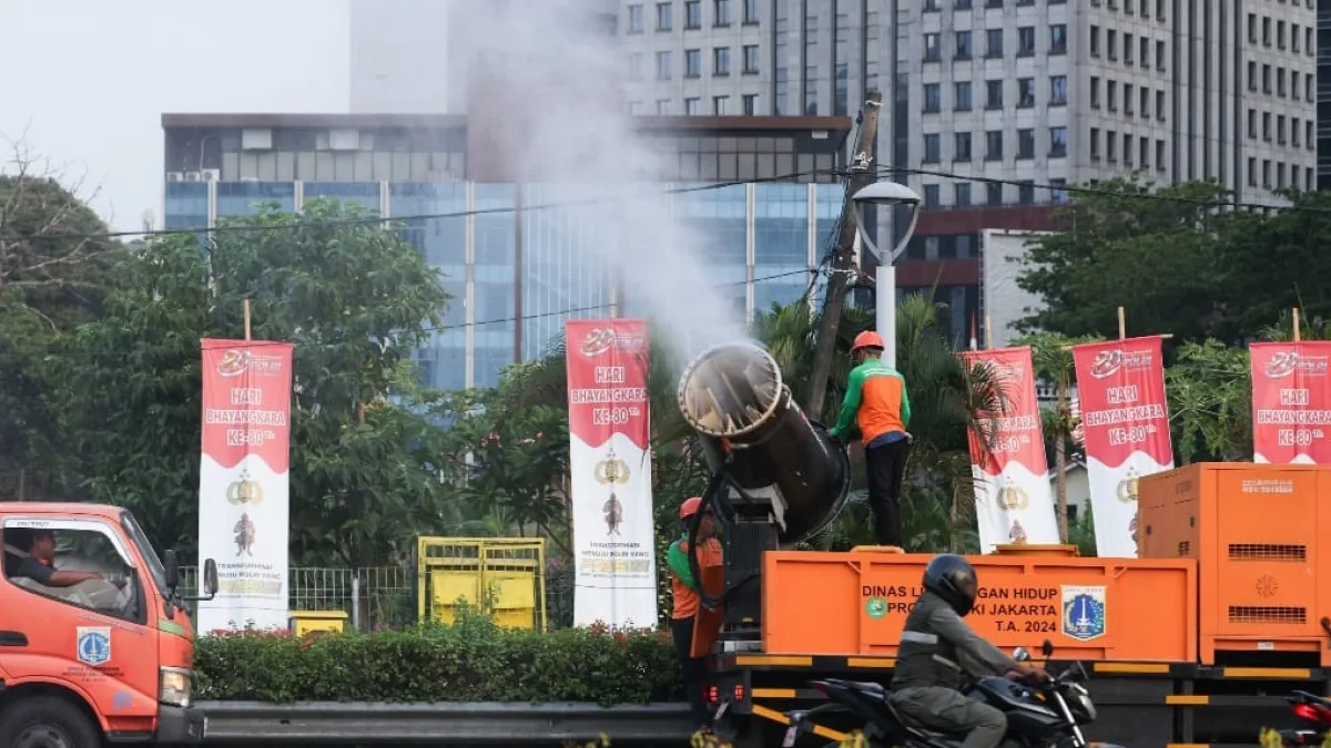 Cegah Asap Karhutla, Pemprov DKI Siagakan Water Mist di Ratusan Gedung