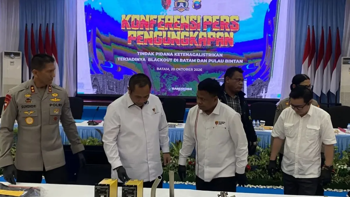 Kasus Blackout Batam-Bintan: Bareskrim Tetapkan 5 Tersangka, Rugikan Negara Rp57,3 Miliar