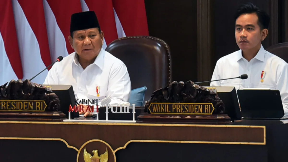 Prabowo Gelar Sidang Kabinet Paripurna Evaluasi 2 Tahun Kabinet Merah Putih