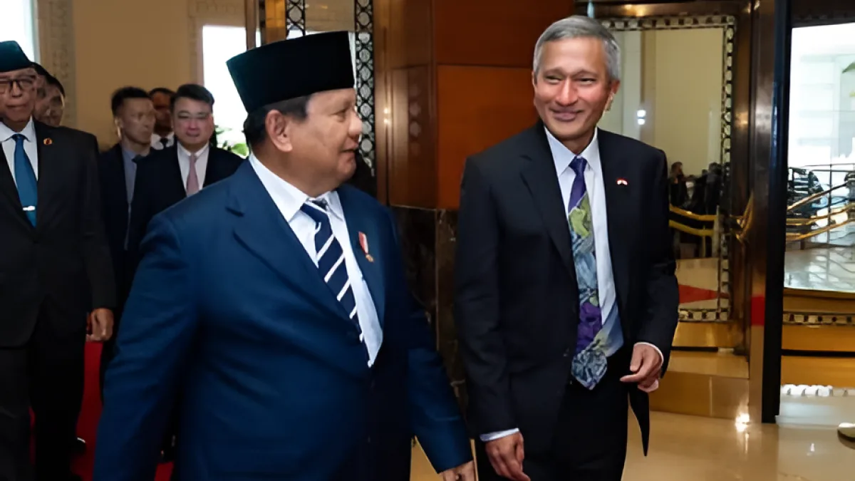 Menlu Singapura Minta Bertemu Prabowo di Tengah Isu Pasokan Gas