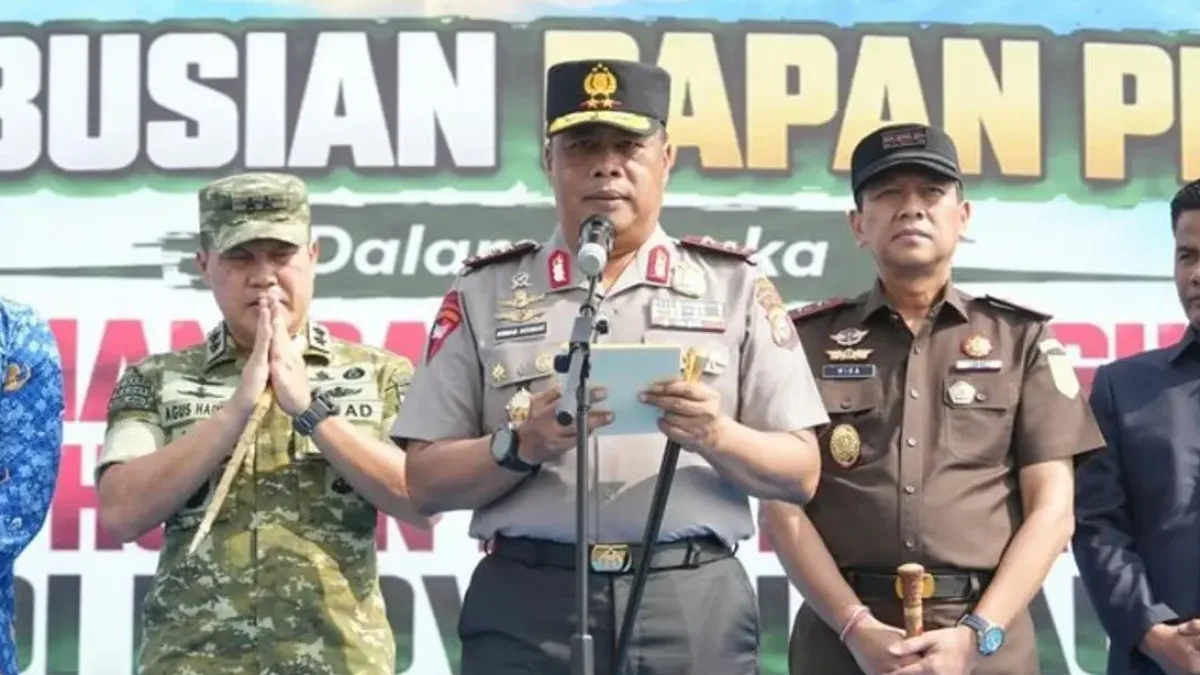Polda Riau Rilis Data 61 Laporan Kasus Serta Sebaran 260 Papan Peringatan Karhutla