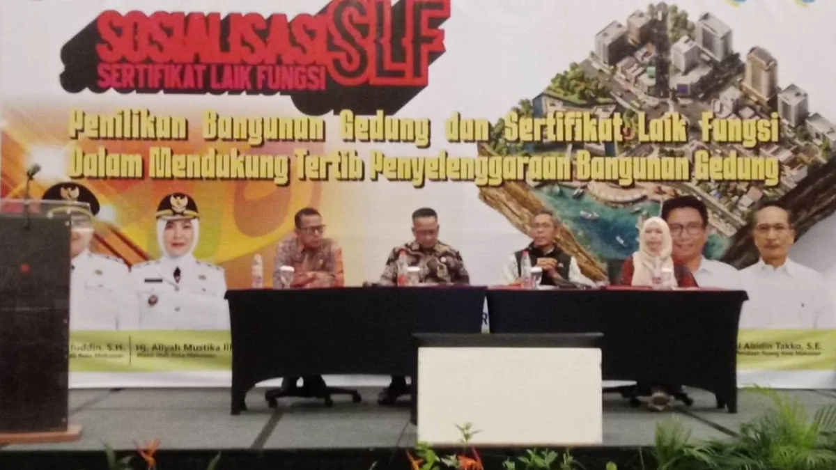 Dinas Tata Ruang Makassar Dorong Tertib Bangunan melalui Sosialisasi SLF