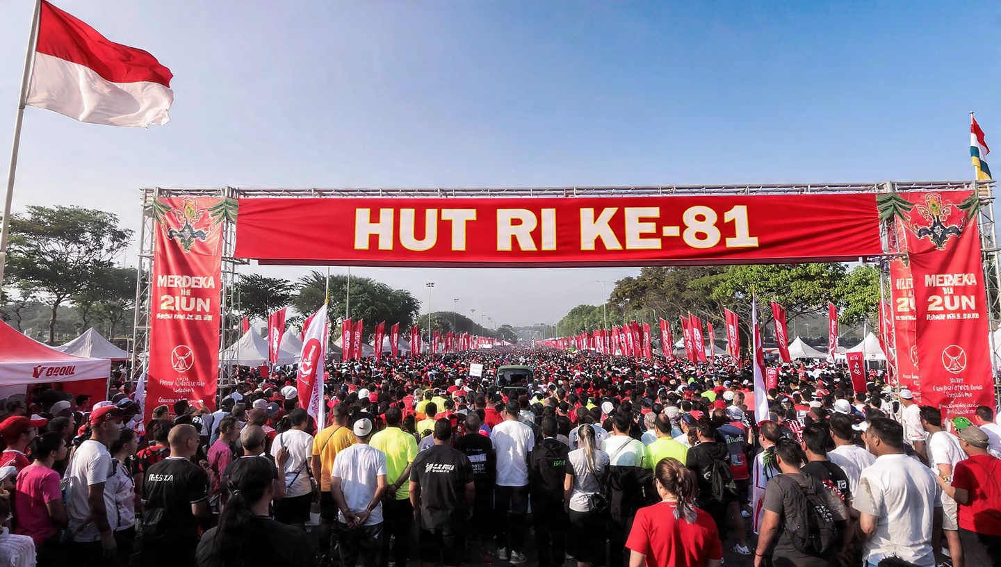 Dari Anak 10 Tahun Sampai Tukang Ojol! Ini Cerita di Balik Merdeka Run 2026