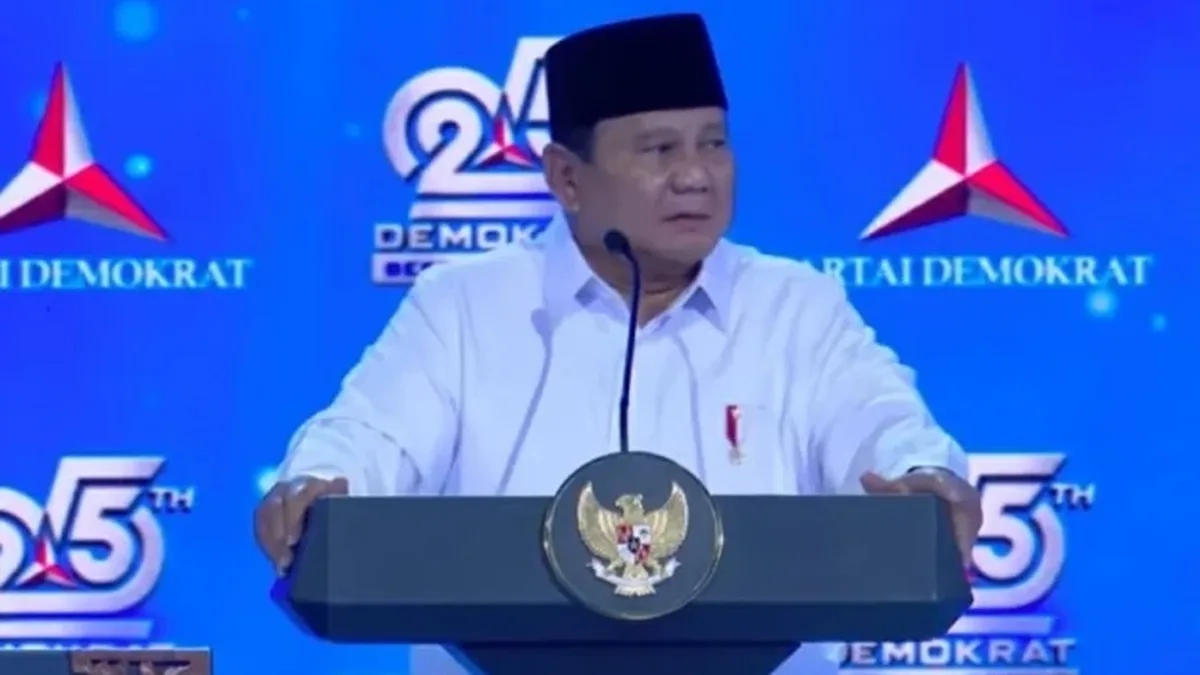 Prabowo Respons Kritik AHY, Tegaskan Demokrasi Harus Terima Koreksi