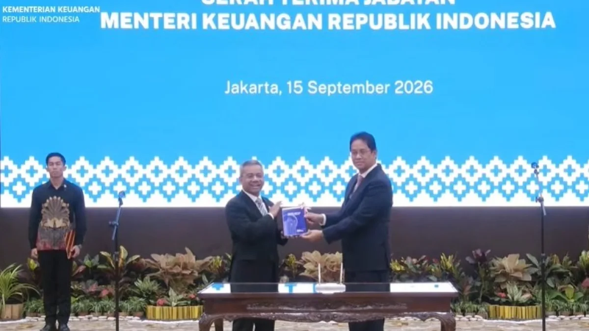 Suahasil Nazara Resmi Terima Jabatan Menkeu dari Purbaya