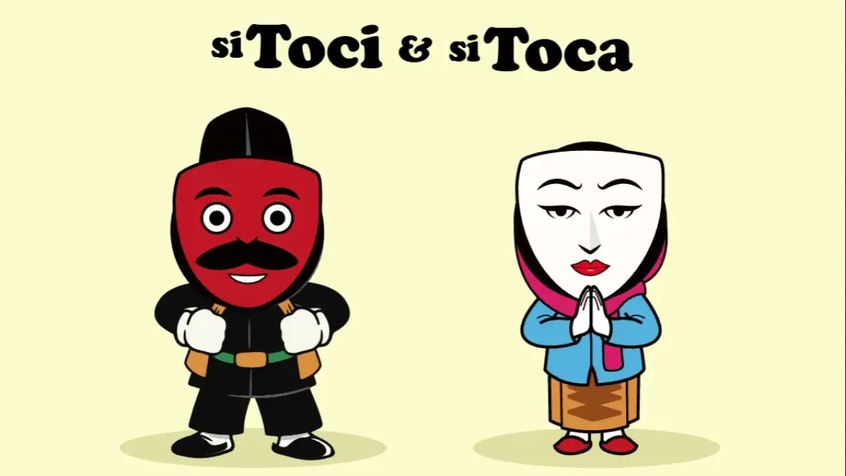Toca-Toci, Maskot PORPROV XV Jabar yang Terinspirasi Topeng Cisalak